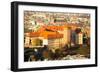 Poland, Aerial View of Royal Wawel Castle in Krakow.-De Visu-Framed Photographic Print