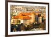 Poland, Aerial View of Royal Wawel Castle in Krakow.-De Visu-Framed Photographic Print