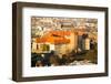 Poland, Aerial View of Royal Wawel Castle in Krakow.-De Visu-Framed Photographic Print