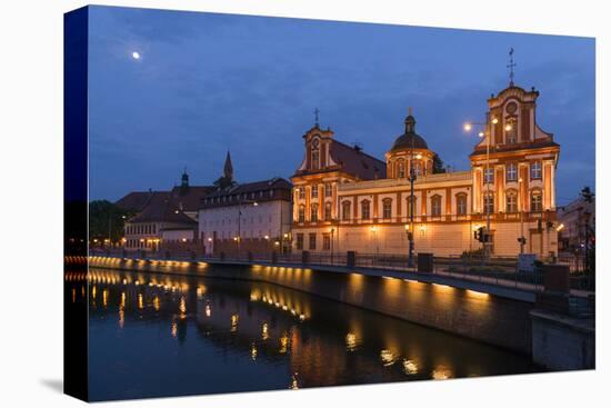 Poland, Breslau, the Ossolinski National Library Oskolinsky,-Roland T. Frank-Stretched Canvas