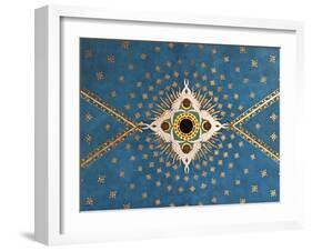 Poland, Cracow, Extraordinary Art Nouveau Ceiling Decoration in the Franciscan Church, Designed by -Katie Garrod-Framed Photographic Print