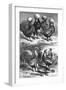 Poland Fowls and Speckled Hamburg Hens-L. Wells-Framed Art Print