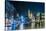 Poland, Krakow. Market Square at Night.-bloodua-Stretched Canvas