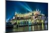 Poland, Krakow. Market Square at Night.-bloodua-Mounted Photographic Print