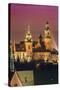 Poland, Krakow. Wawel Castle and Wistula . Krakow Poland.-bloodua-Stretched Canvas