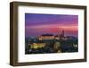 Poland, Krakow. Wawel Castle and Wistula . Krakow Poland.-bloodua-Framed Photographic Print