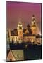 Poland, Krakow. Wawel Castle and Wistula . Krakow Poland.-bloodua-Mounted Photographic Print