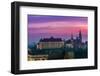 Poland, Krakow. Wawel Castle and Wistula . Krakow Poland.-bloodua-Framed Photographic Print