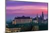 Poland, Krakow. Wawel Castle and Wistula . Krakow Poland.-bloodua-Mounted Photographic Print