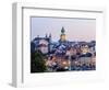 Poland, Lublin Voivodeship, City of Lublin, Old Town Skyline at twilight-Karol Kozlowski-Framed Photographic Print