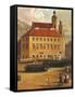 Poland, Warsaw, Troops File Off Streets of Warsaw after Failure of November Uprising of 1830-null-Framed Stretched Canvas