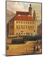 Poland, Warsaw, Troops File Off Streets of Warsaw after Failure of November Uprising of 1830-null-Mounted Giclee Print
