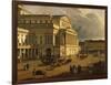 Poland, Warsaw, View of Warsaw with Theater Square-null-Framed Giclee Print