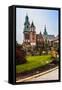 Poland, Wawel Cathedral Complex in Krakow-bloodua-Framed Stretched Canvas