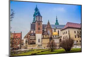 Poland, Wawel Cathedral Complex in Krakow-bloodua-Mounted Photographic Print