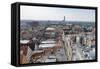 Poland, Wroclaw, Breslau, View from St. Elisabeth Church-Roland T. Frank-Framed Stretched Canvas