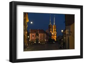 Poland, Wroclaw, Breslau, Wroclaw Cathedral-Roland T. Frank-Framed Photographic Print