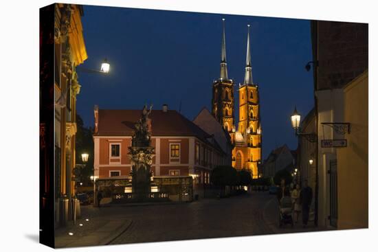 Poland, Wroclaw, Breslau, Wroclaw Cathedral-Roland T. Frank-Stretched Canvas