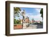 Poland, Wroclaw, Cityscape, Church of the Holy Cross-Roland T. Frank-Framed Photographic Print