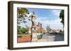 Poland, Wroclaw, Cityscape, Church of the Holy Cross-Roland T. Frank-Framed Photographic Print