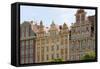 Poland, Wroclaw, Row of Houses at Rynek on the South Side of the Rynek Ring-Roland T. Frank-Framed Stretched Canvas