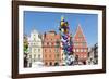 Poland, Wroclaw, the Salt Market Plac Solny-Roland T. Frank-Framed Photographic Print