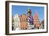 Poland, Wroclaw, the Salt Market Plac Solny-Roland T. Frank-Framed Photographic Print