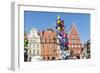 Poland, Wroclaw, the Salt Market Plac Solny-Roland T. Frank-Framed Photographic Print