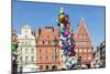 Poland, Wroclaw, the Salt Market Plac Solny-Roland T. Frank-Mounted Photographic Print