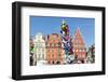 Poland, Wroclaw, the Salt Market Plac Solny-Roland T. Frank-Framed Photographic Print