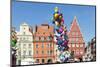 Poland, Wroclaw, the Salt Market Plac Solny-Roland T. Frank-Mounted Photographic Print