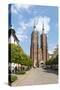 Poland, Wroclaw, Wroclaw Cathedral, Cathedral of St. John the Baptist-Roland T. Frank-Stretched Canvas