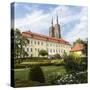 Poland, Wroclaw, Wroclaw Cathedral, Garden-Roland T. Frank-Stretched Canvas
