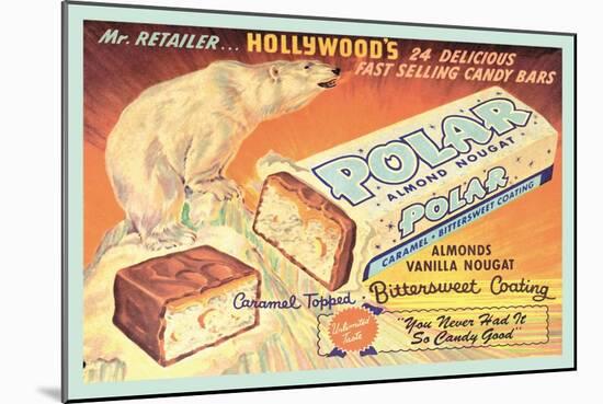 Polar Almond Nougat-null-Mounted Art Print