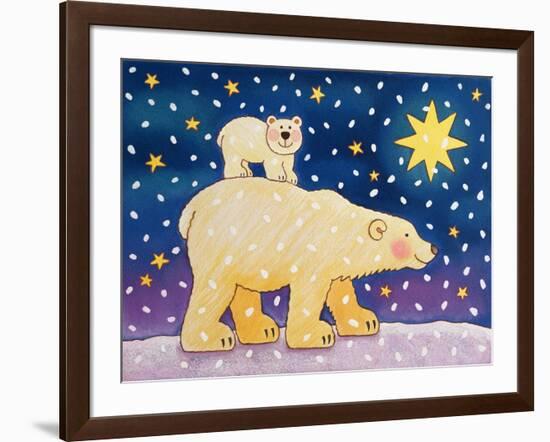 Polar-Back Ride, 1996-Cathy Baxter-Framed Giclee Print