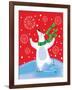 Polar Bear Arabesque-Teresa Woo-Framed Art Print