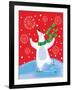 Polar Bear Arabesque-Teresa Woo-Framed Art Print