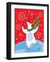 Polar Bear Arabesque-Teresa Woo-Framed Art Print