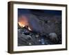 Polar Bear at the Dump, Ursus Maritimus, Churchill, Manitoba, Canada-Thorsten Milse-Framed Photographic Print