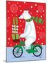 Polar Bear & Bicicle-Teresa Woo-Mounted Art Print