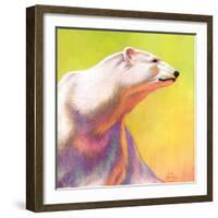 "Polar Bear,"February 1, 1936-Jack Murray-Framed Giclee Print