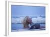 Polar Bear Feeding on Walrus, Hudson Bay, Nunavut, Canada-Paul Souders-Framed Photographic Print