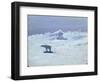 Polar Bear Hunting in Moonlit Night, 1899-Aleksandr Alekseevich Borisov-Framed Giclee Print