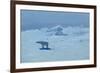 Polar Bear Hunting in the Moonlight, 1899-Alexander Borisov-Framed Giclee Print