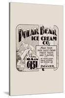 Polar Bear Ice Cream Company-null-Stretched Canvas