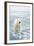 Polar Bear in Search of Seals, Spitsbergen, Svalbard, Norway-Steve Kazlowski-Framed Photographic Print