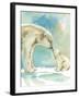 Polar Bear Love-Katrina Pete-Framed Art Print