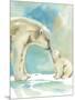 Polar Bear Love-Katrina Pete-Mounted Premium Giclee Print