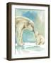 Polar Bear Love-Katrina Pete-Framed Art Print