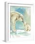 Polar Bear Love-Katrina Pete-Framed Art Print